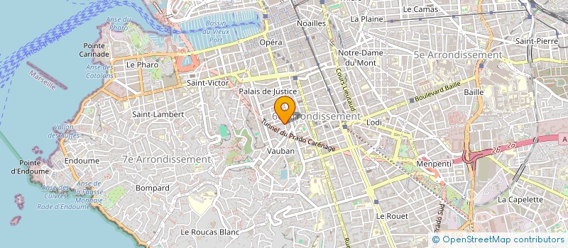 localisation de l'entreprise RESEAU INTERNATIONAL DE SOLIDARITE ALGERIENNE à MARSEILLE 6EME