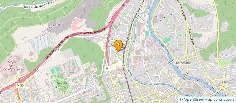 localisation de l'entreprise RESEAU INTERUNIVERSITAIRE DE PSYCHOLOGIE DU DEVELOPPEMENT ET DE L'EDUCATION  MAXEVILLE