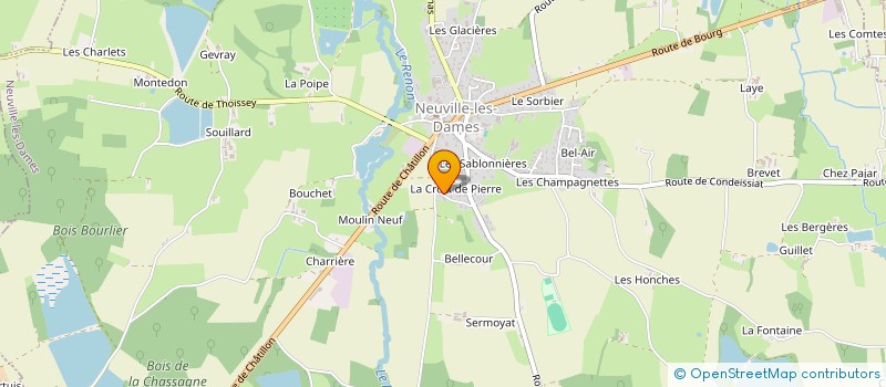 localisation de l'entreprise RESEAU L'ISOLEUR  NEUVILLE-LES-DAMES