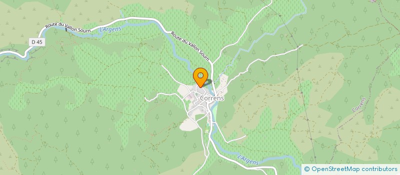 localisation de l'entreprise RESEAU LIFT à CORRENS