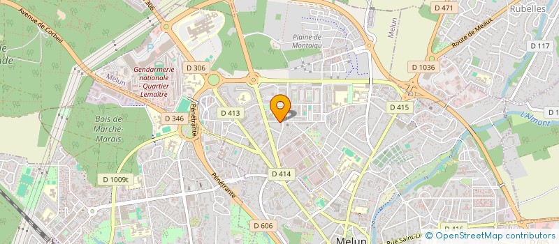 localisation de l'entreprise RESEAU LOCATION à MELUN