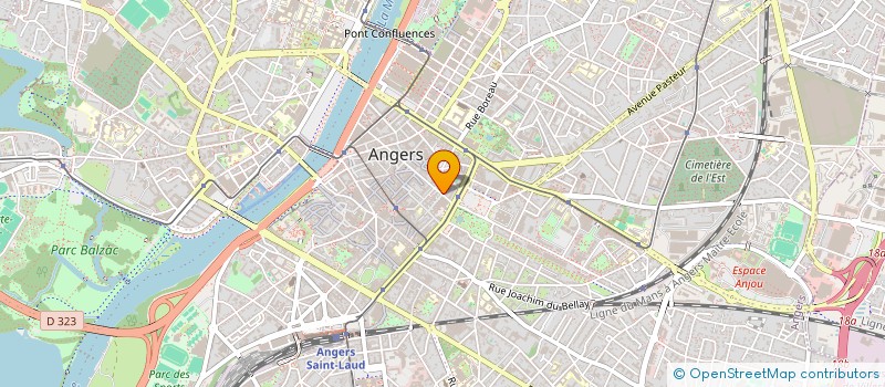 localisation de l'entreprise RESEAU LOIRE ALERTE à ANGERS