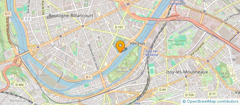 localisation de l'entreprise RESEAU MDI à BOULOGNE-BILLANCOURT