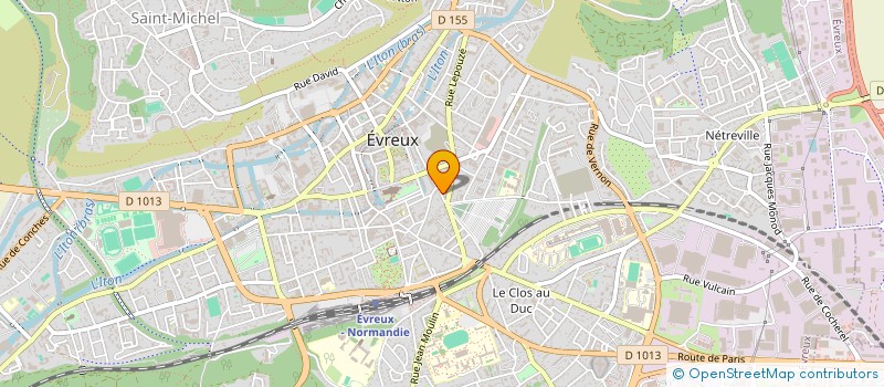 localisation de l'entreprise RESEAU MEMOIRE EURE à EVREUX