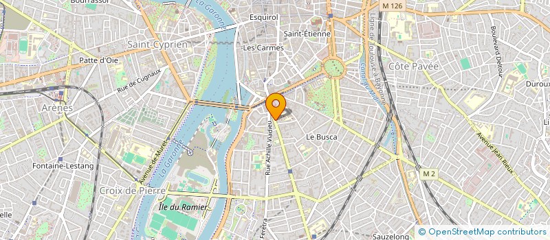 localisation de l'entreprise RESEAU'NANCE à TOULOUSE