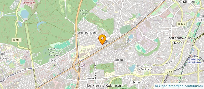 localisation de l'entreprise RESEAU NATIONAL DES ACTEURS DE LA FORMATION à CLAMART