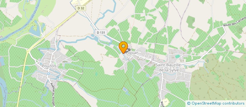 localisation de l'entreprise RESEAU NATIONAL DES DIPLOMES UNIVERSITAIRES PASSEPORT POUR REUSSIR ET S'ORIENTER  POPIAN