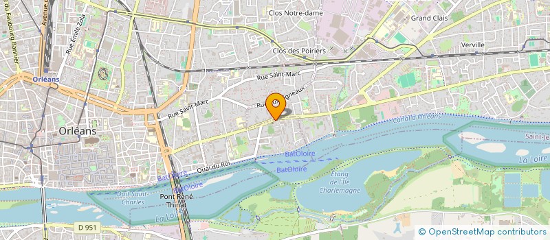 localisation de l'entreprise RESEAU NATIONAL DES SOURDAVEUGLES à ORLEANS