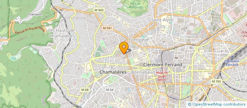 localisation de l'entreprise RESEAU NATIONAL DES TELECENTRES à CHAMALIERES