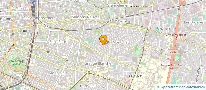 localisation de l'entreprise RESEAU NATIONAL ECO ENERGIE 69 à LYON