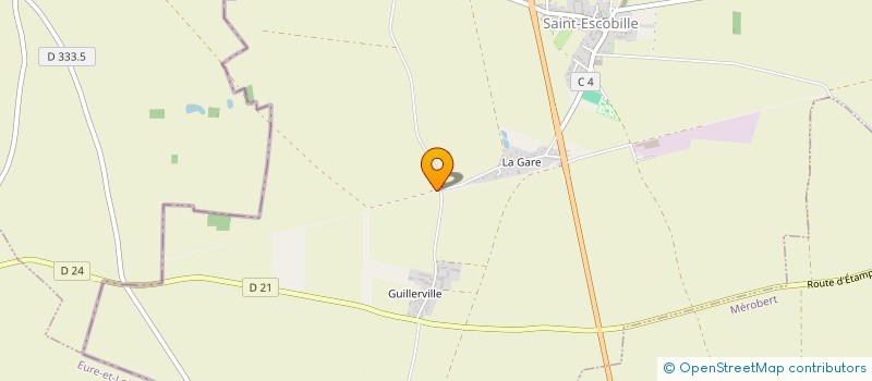 localisation de l'entreprise RESEAU NATIONAL 'EDUCATION ET MEMOIRE' (R.N.E.M.)  SAINT-ESCOBILLE