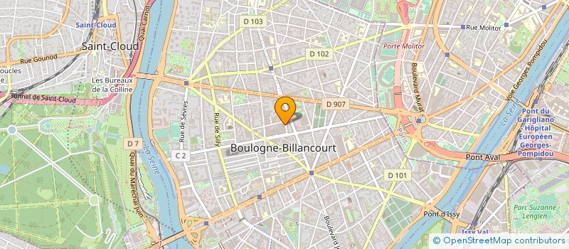 localisation de l'entreprise RESEAU NETWORK SYSTEMES à BOULOGNE-BILLANCOURT