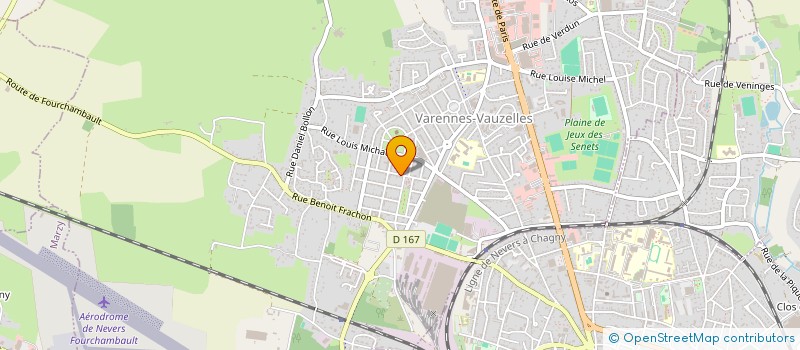 localisation de l'entreprise RESEAU NIVERNAIS DES SAVOIRS à VARENNES-VAUZELLES