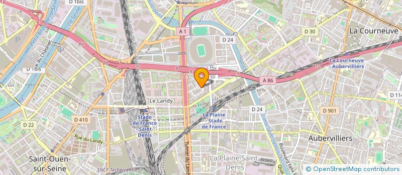 localisation de l'entreprise RESEAU NORMALISATION ET FRANCOPHONIE (RNF) à SAINT-DENIS
