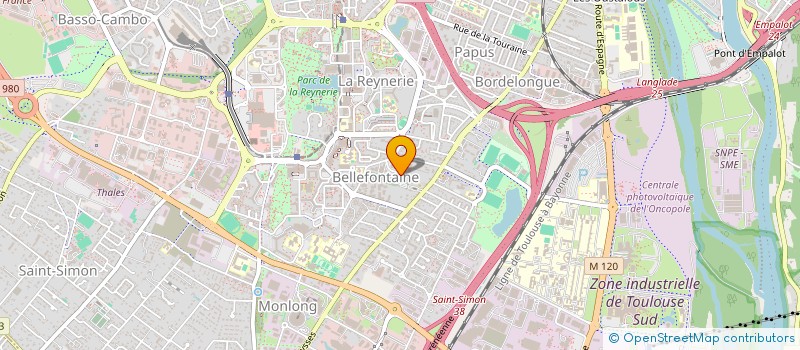localisation de l'entreprise RESEAU NOUVELLES CONNEXIONS  TOULOUSE