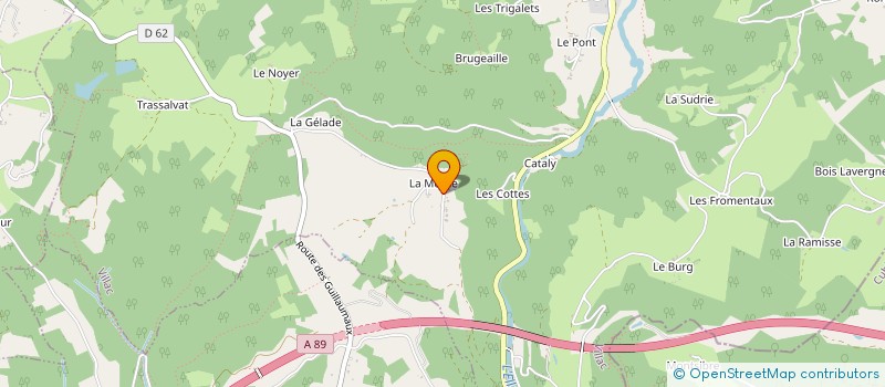 localisation de l'entreprise RESEAU NUMERIQUE RURAL VILLACOIS à VILLAC