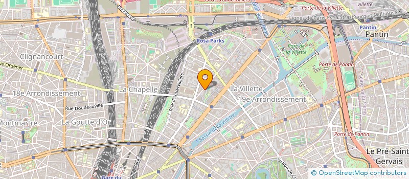 localisation de l'entreprise RESEAU OFF PRODUCTION  PARIS