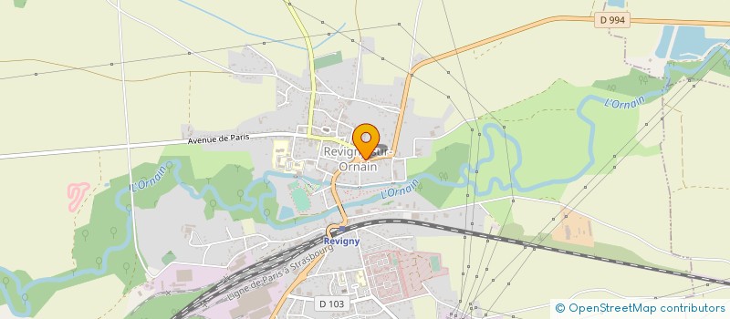 localisation de l'entreprise RESEAU ONE à NANCY