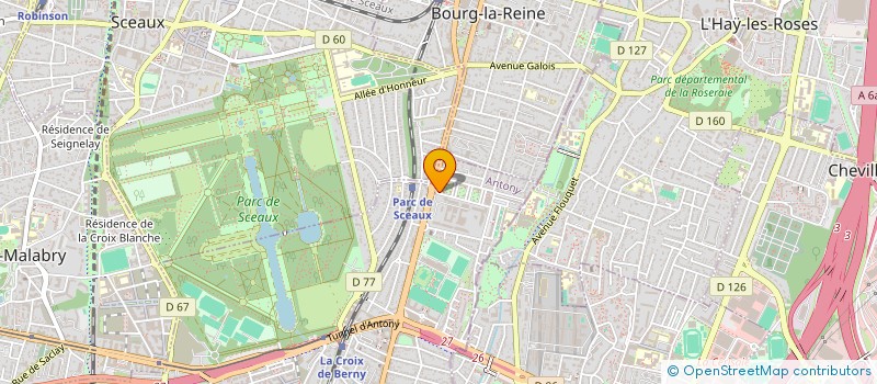 localisation de l'entreprise RESEAU PANAFRICAIN DE SOCIETE CIVILE à ANTONY