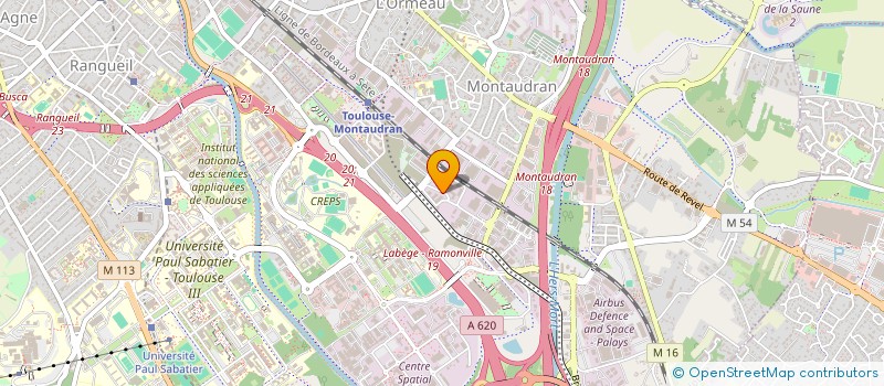 localisation de l'entreprise RESEAU PARC à TOULOUSE