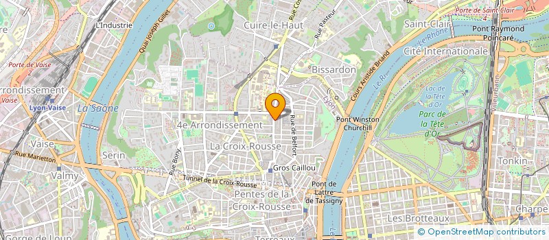 localisation de l'entreprise RESEAU PERINATAL AURORE à LYON 4EME