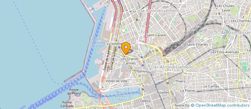 localisation de l'entreprise RESEAU POUR L'ACTION ET L'INTERVENTION CONTRE LA RADICALISATION EN EUROPE à MARSEILLE