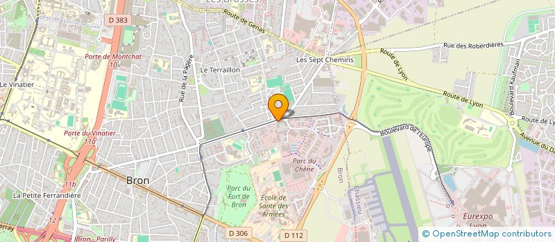 localisation de l'entreprise RESEAU POUR LA SECURITE INTEGREE à BRON