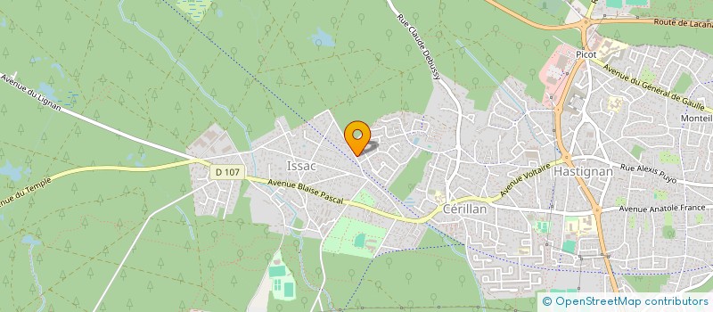 localisation de l'entreprise RESEAU PREMIUM  SAINT-MEDARD-EN-JALLES