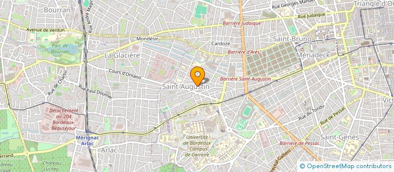 localisation de l'entreprise RESEAU PREVENTION ET PRISE EN CHARGE DE L OBESITE EN PEDIATRIE EN AQUITAINE  BORDEAUX