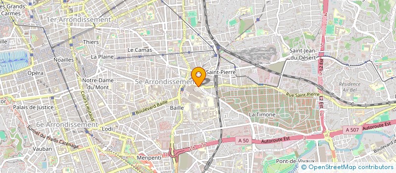localisation de l'entreprise RESEAU PRISE EN CHARGE SCLEROSE EN PLAQU à MARSEILLE