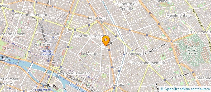 localisation de l'entreprise RESEAU PRO SANTE  PARIS
