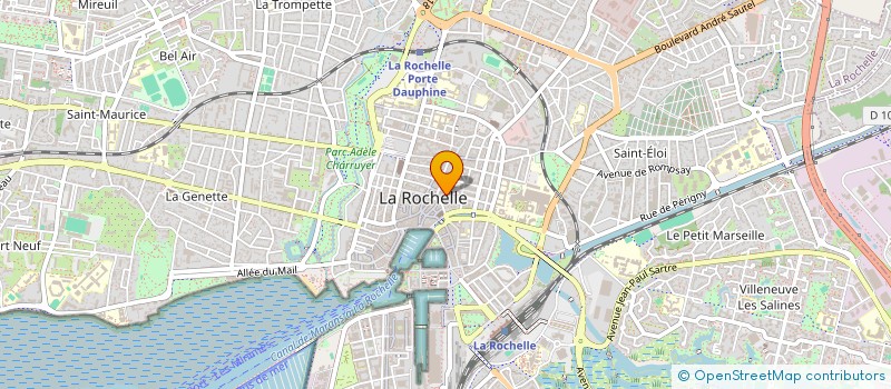 localisation de l'entreprise RESEAU PROSPECTIVE TERRITORIALE  LA ROCHELLE