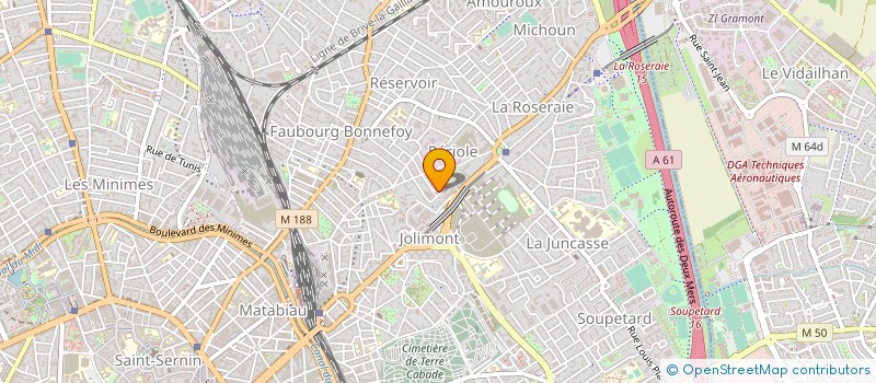 localisation de l'entreprise RESEAU QUALITE MIDI PYRENEES à TOULOUSE