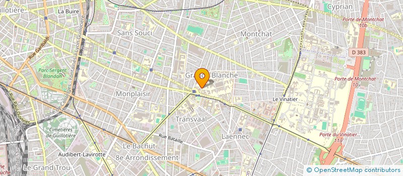 localisation de l'entreprise RESEAU RHONE ALPES AUVERGNE TOXICOVIGILA  LYON