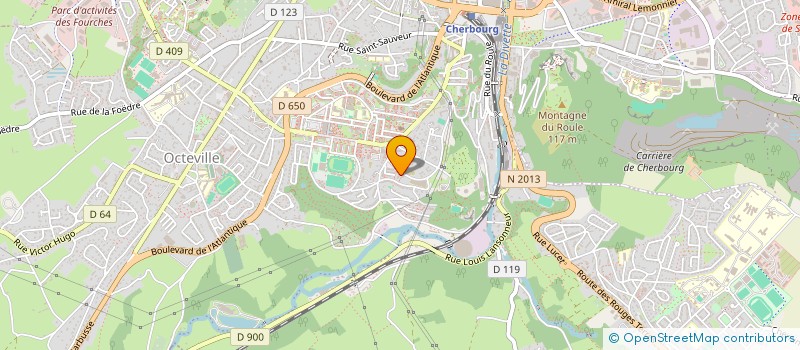 localisation de l'entreprise RESEAU SANTE SERVICES à CHERBOURG-EN-COTENTIN