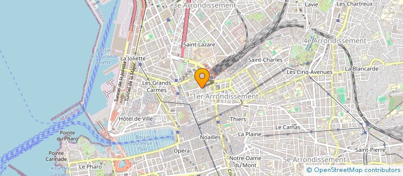 localisation de l'entreprise RESEAU SANTE VIEUX-PORT à MARSEILLE