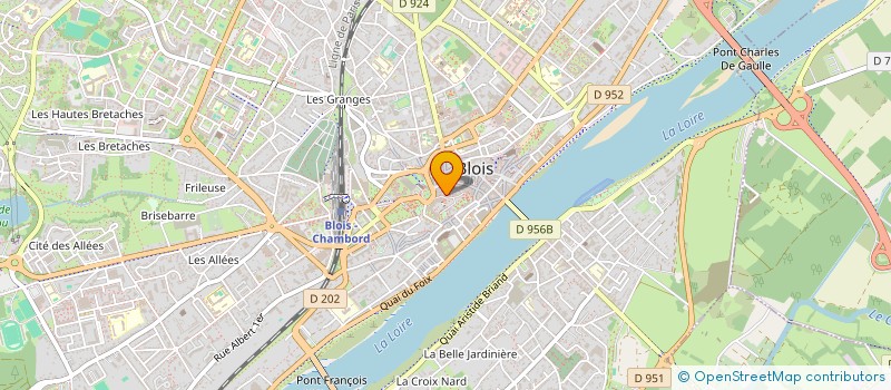 localisation de l'entreprise RESEAU SCE INFORMATIQUE DISTRIBUTION  BLOIS