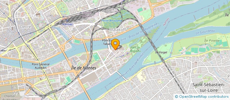 localisation de l'entreprise RESEAU SECURITE NAISSANCE à NANTES