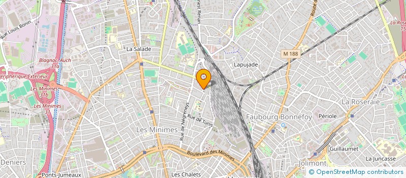 localisation de l'entreprise RESEAU SERVICE ETUDIANTS TOULOUSE à TOULOUSE
