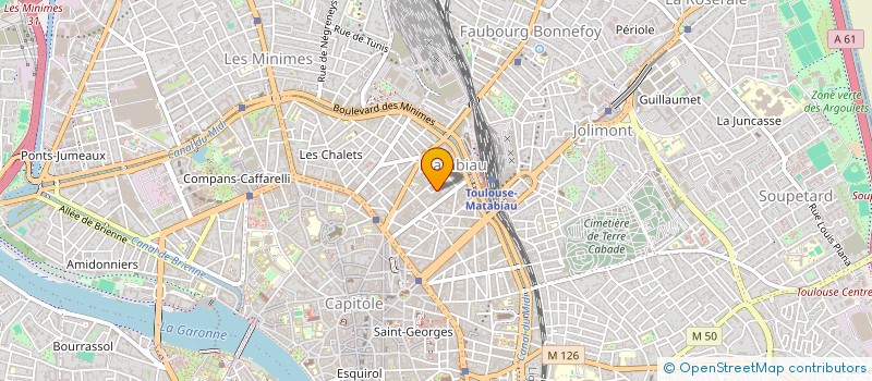 localisation de l'entreprise RESEAU SOCIAL DES FAMILLES MONOPARENTALES à TOULOUSE