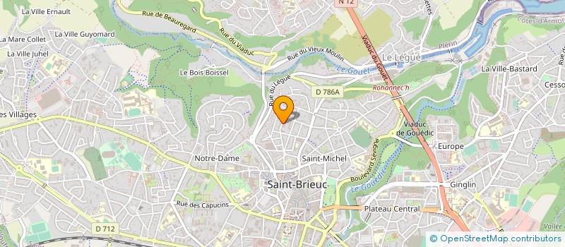 localisation de l'entreprise RESEAU SOLIDARITES INTERNATIONALES à SAINT-BRIEUC