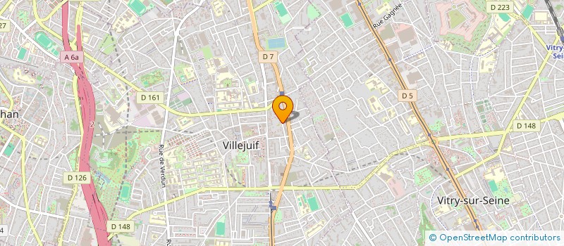 localisation de l'entreprise RESEAU STOP PRECARITE à VILLEJUIF