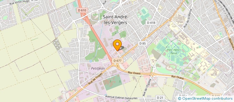 localisation de l'entreprise RESEAU SUR FRANCE à SAINT-ANDRE-LES-VERGERS