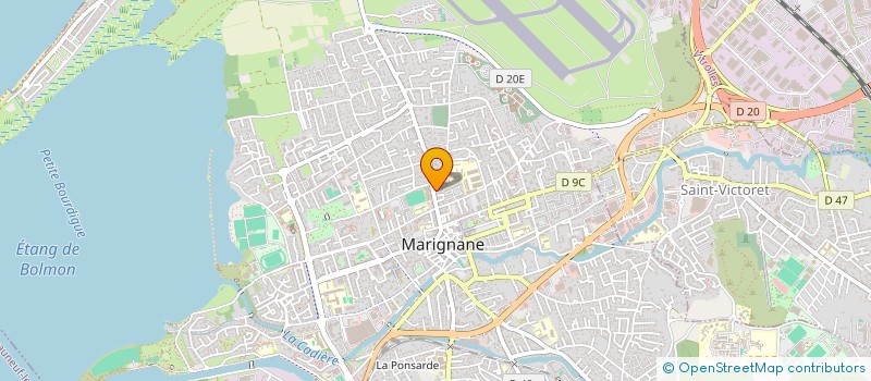 localisation de l'entreprise RESEAU SYSTEME PROVENCE à MARIGNANE