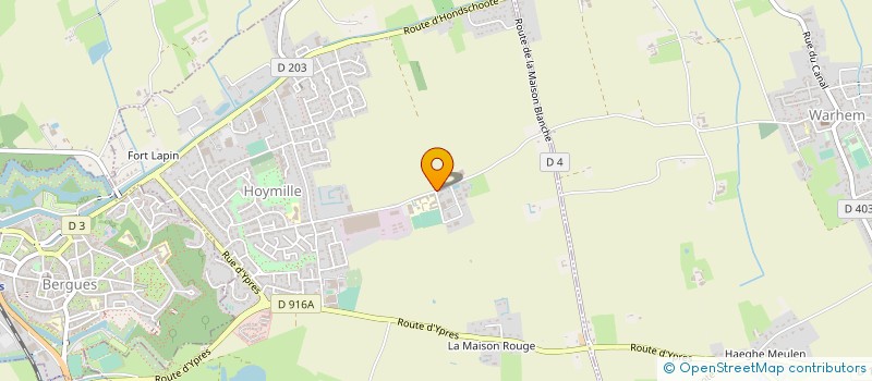 localisation de l'entreprise RESEAU TERRE DE FLANDRE à HOYMILLE