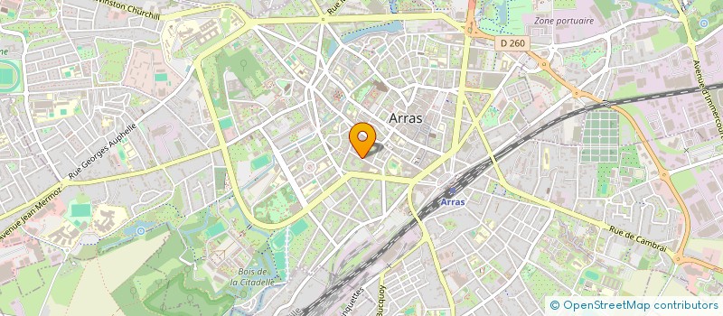 localisation de l'entreprise RESEAU THROMBOSE VEINEUSE à ARRAS
