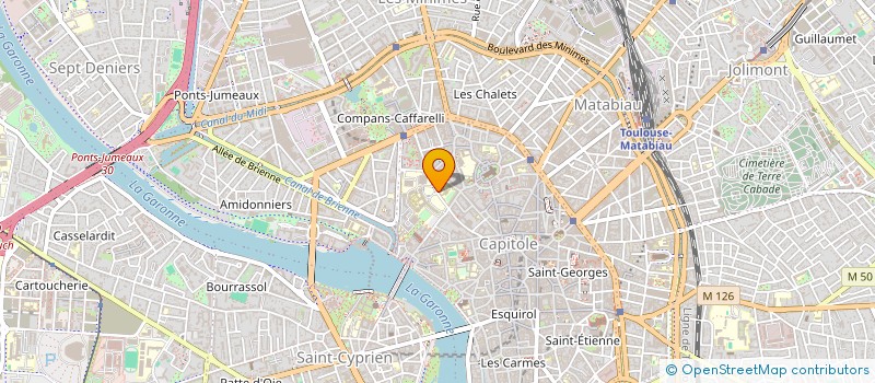 localisation de l'entreprise RESEAU TOULOUSAIN EN SOUTIEN AUX REFUGIE.E.S ET EXILE.E.S  TOULOUSE