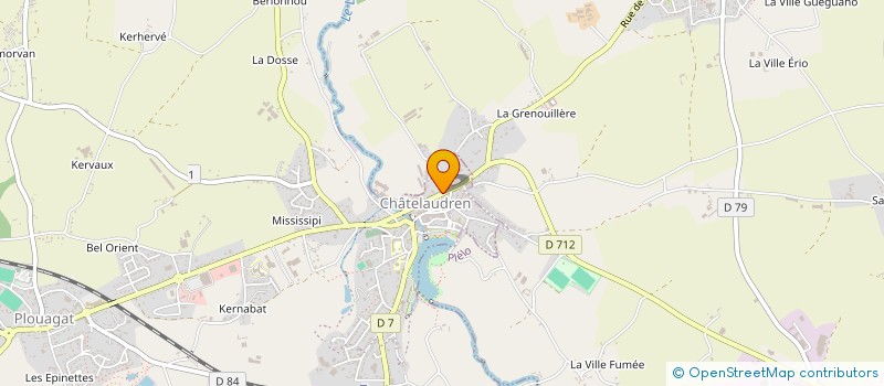 localisation de l'entreprise RESEAU TREGOR-GOELO à CHATELAUDREN-PLOUAGAT