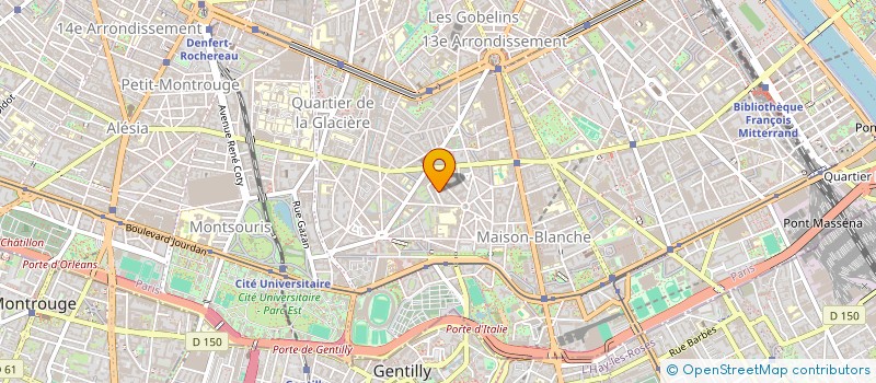 localisation de l'entreprise RESEAU TU DOIS  PARIS