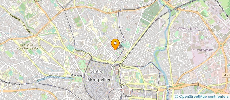 localisation de l'entreprise RESEAU UNIVERSITES SANS FRONTIERE 34 à MONTPELLIER